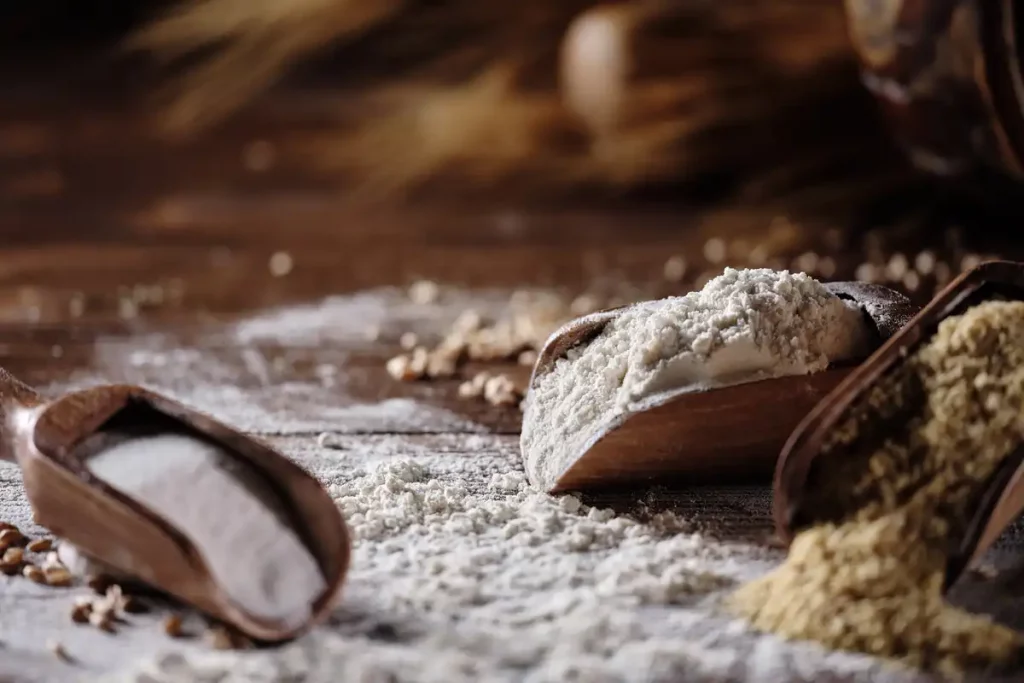Il mix di farine della Pinsa sono la farina di soia, la farina di riso e la farina di frumento